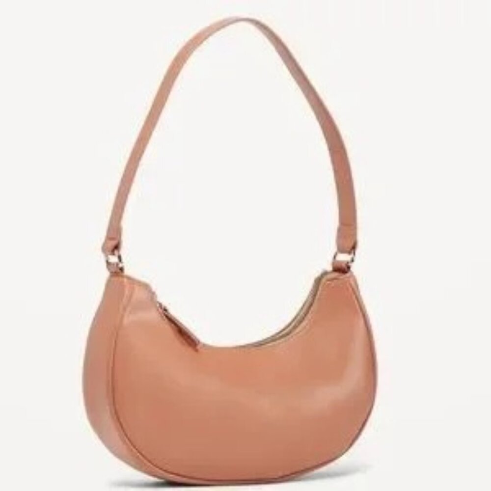 Old Navy Crescent Shoulder Bag, OS, Neutral